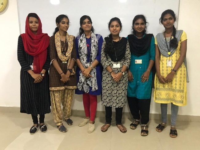 placement-girls Rathinam College placement-girls