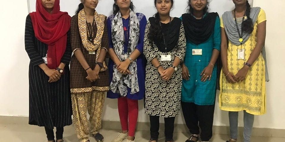 placement-girls Rathinam College placement-girls