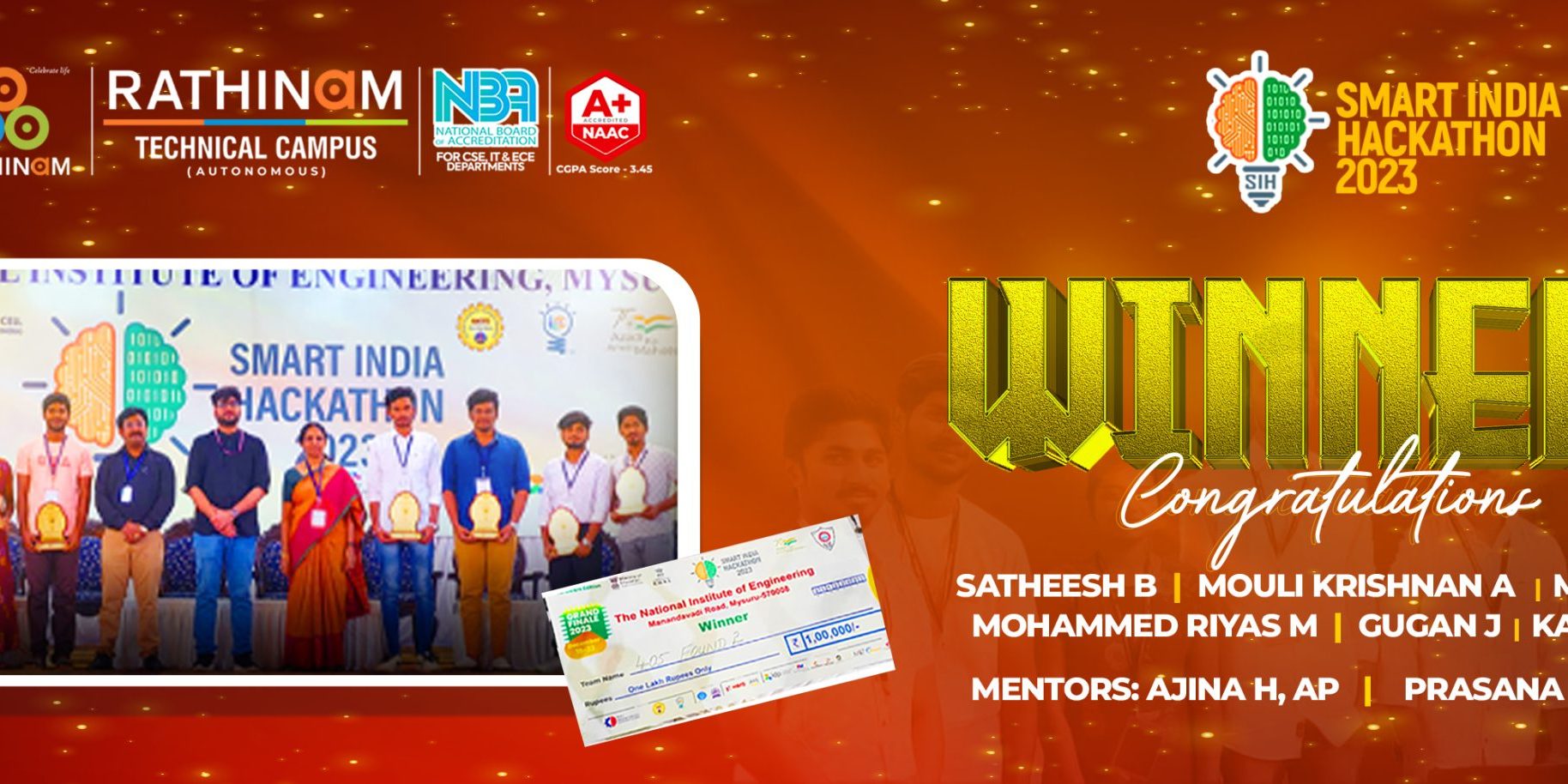 Smart India Hackathon Winners: Real-Time Implementation of Ideas